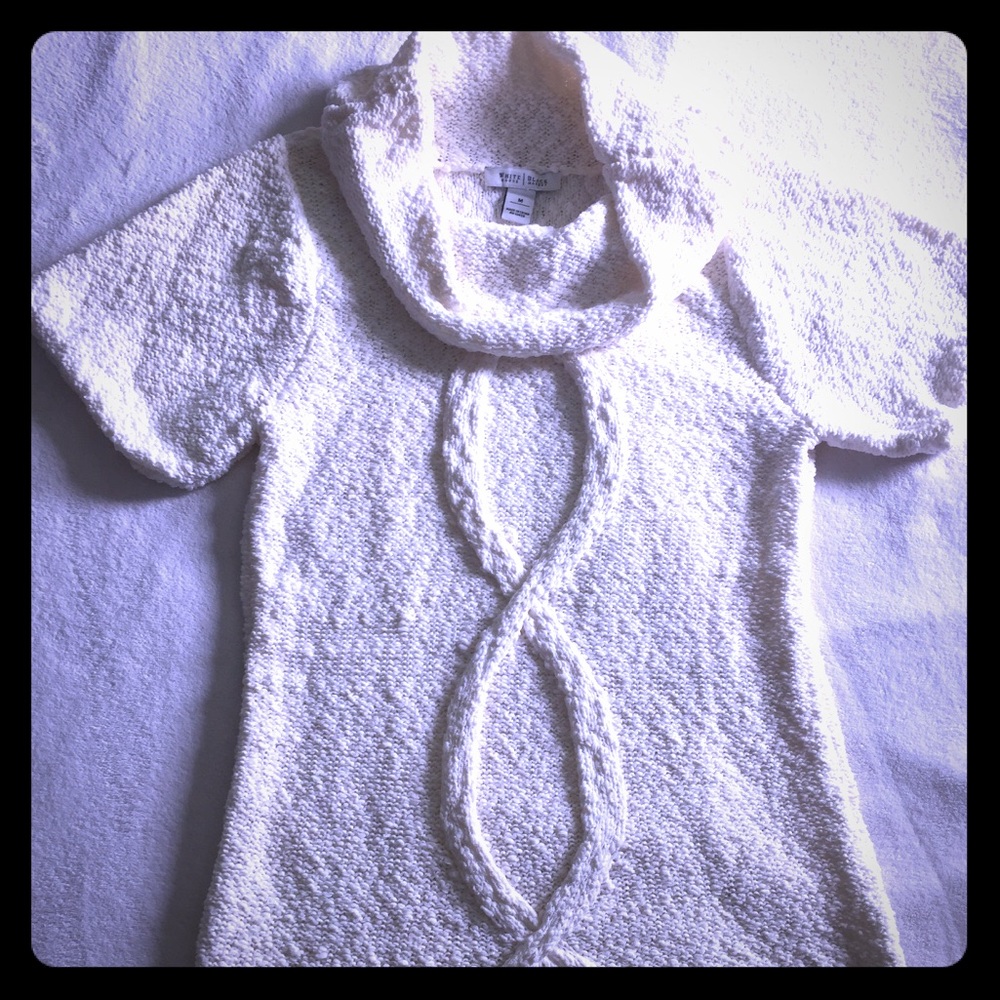 White House/Black Market Knit Cowl Neck Sweater